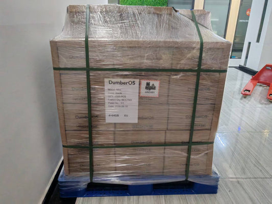 The first 1000 Dumber Minis are now on their way from China to our UK warehouse